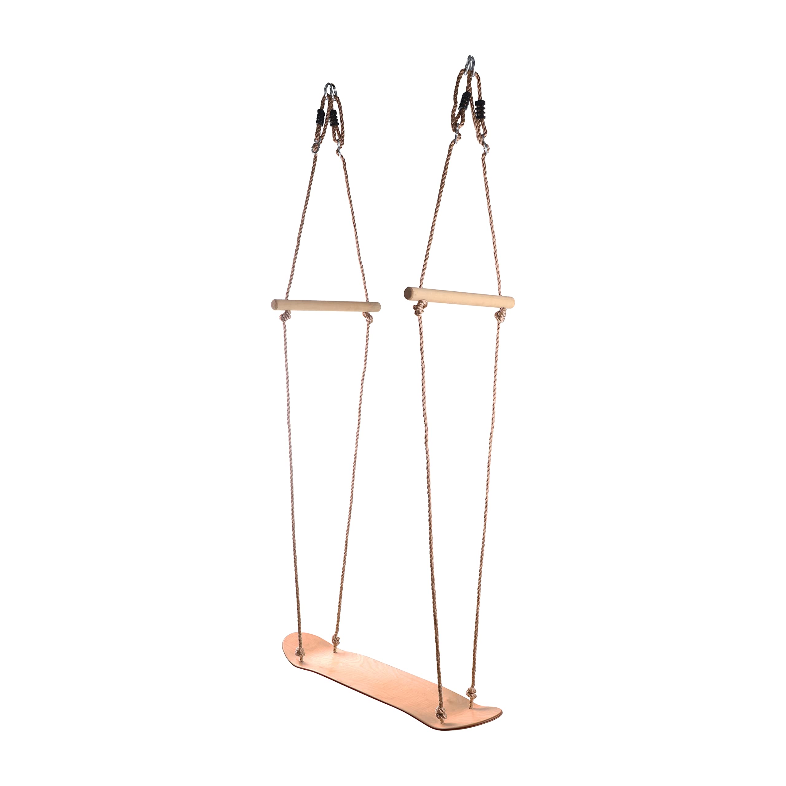 Restored Bliss Hammocks BH-992B Wooden Skateboard Swing, Light Wood (Refurbished)