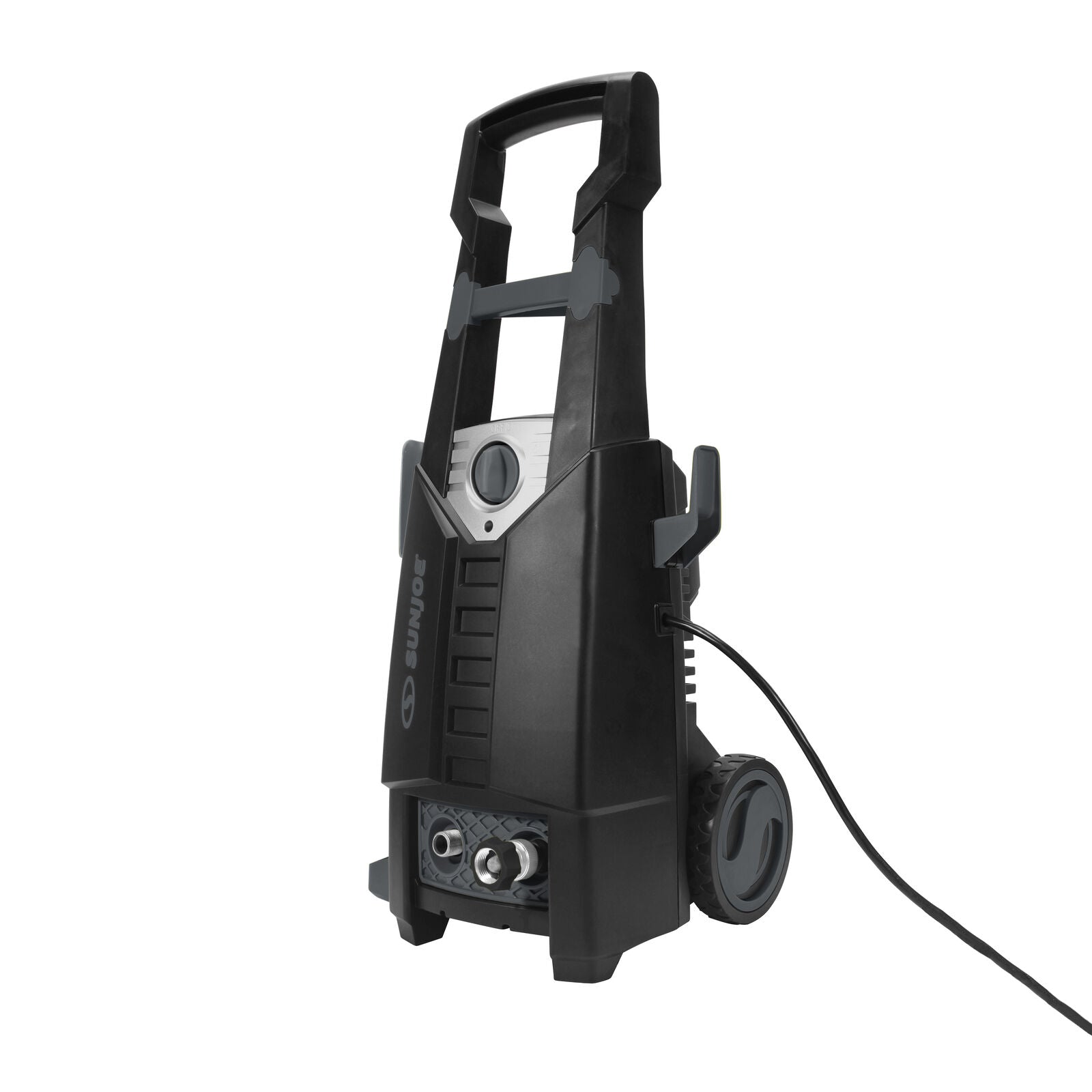 Restored Sun Joe SPX2596-BLK Electric Pressure Washer | W/ 34oz Foamer, Splashguard, & 3 Spray nozzles | 2100 PSI MAX* | 1.8 GPM MAX* (Black) (Refurbished)