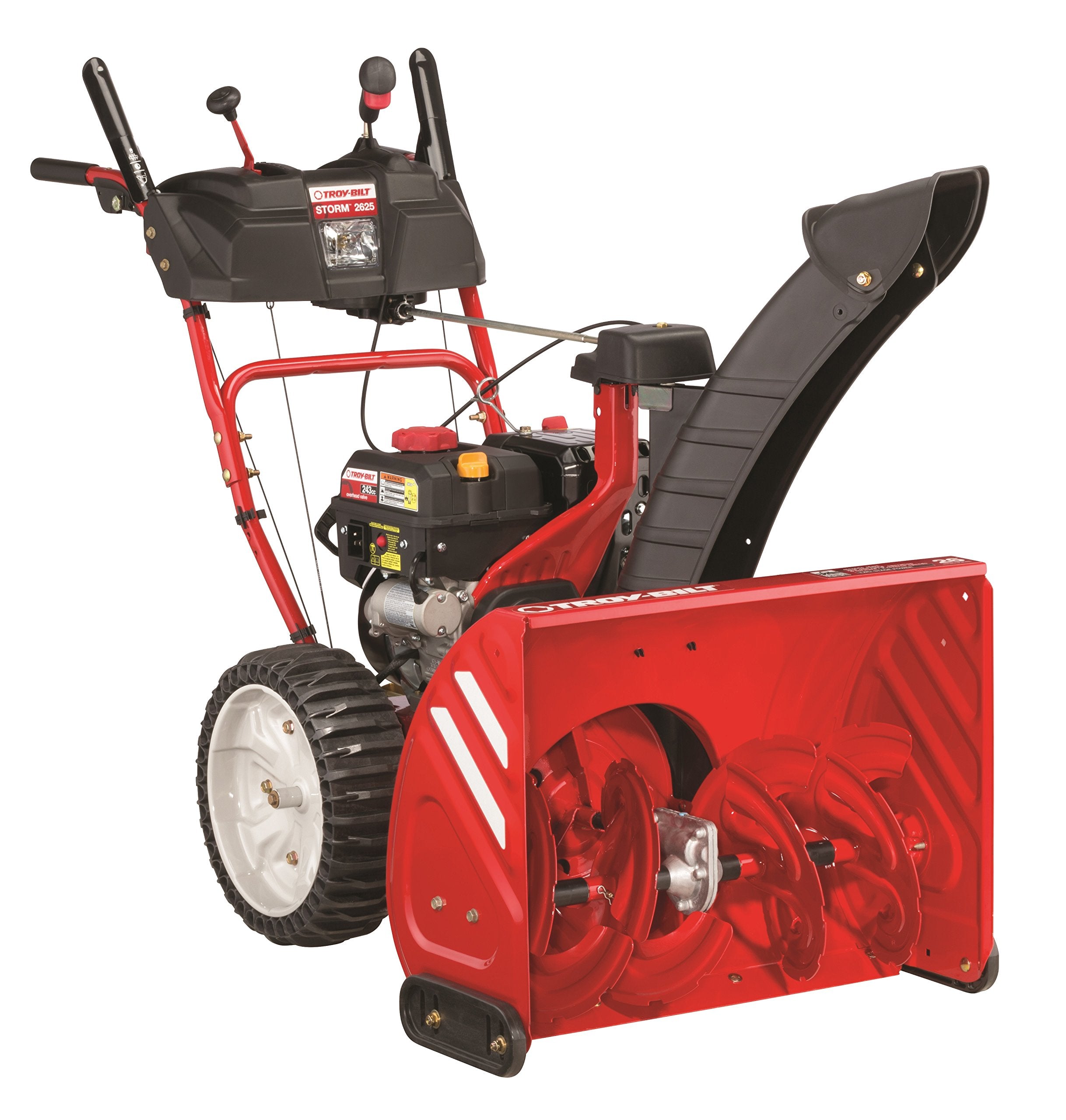 Troy-Bilt Storm 2625 243cc Electric Start 26-Inch Two Stage Gas Snow Thrower