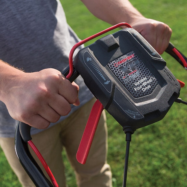 Restored Troy-Bilt TB410 XP | 150-cc | 21-in | Gas Self-Propelled Lawn Mower | Briggs and Stratton Engine (Refurbished)