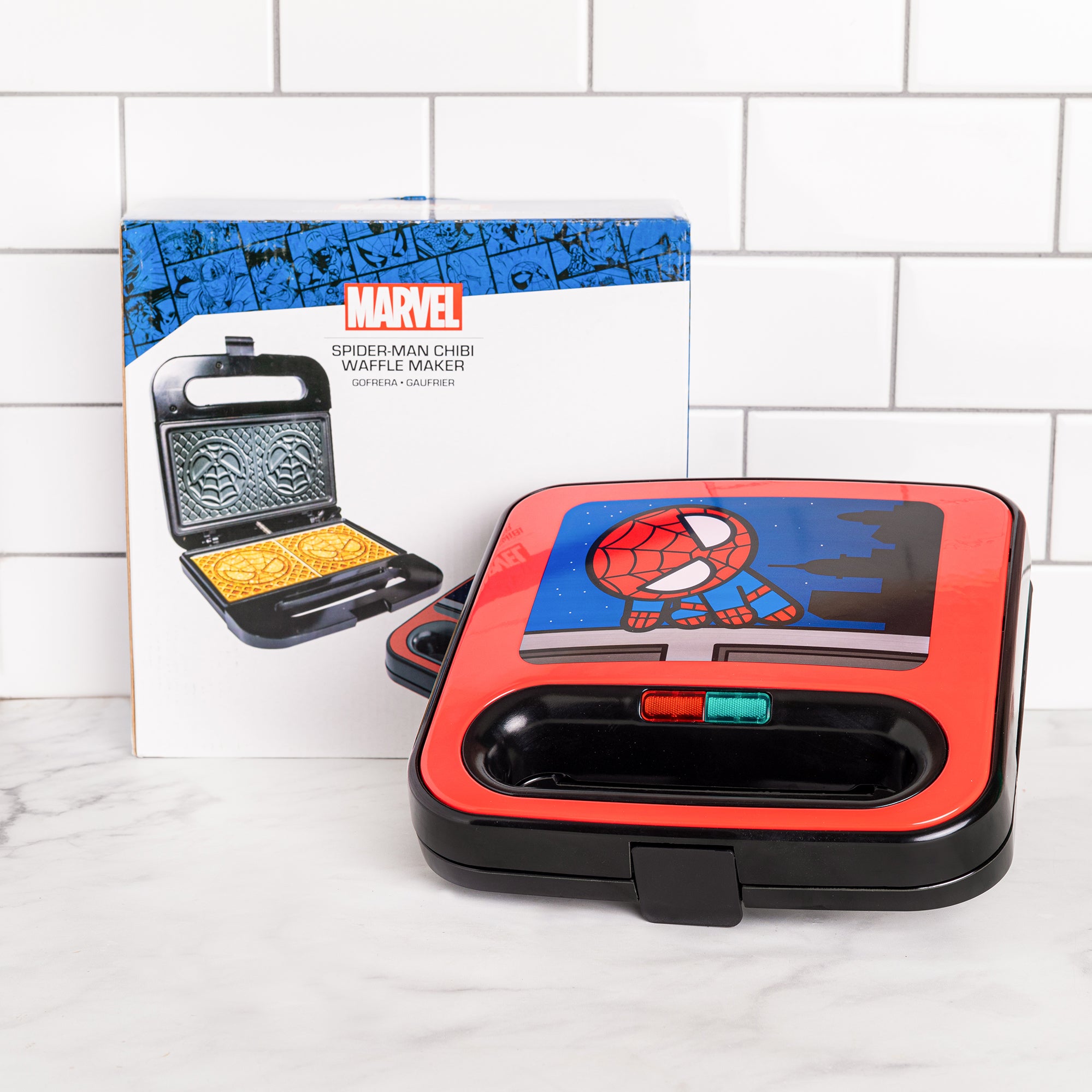 Marvel Spider-Man Chibi Waffle Maker