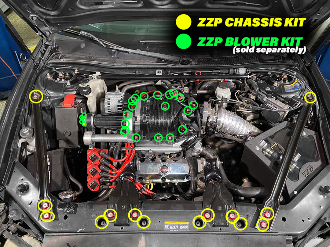 ZZP W-Body Chassis Dress Up Kit