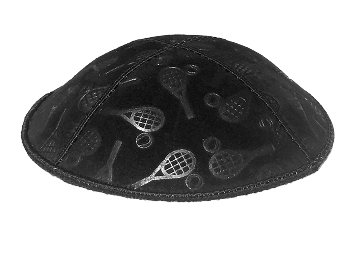 Suede Embossed Tennis Kippot