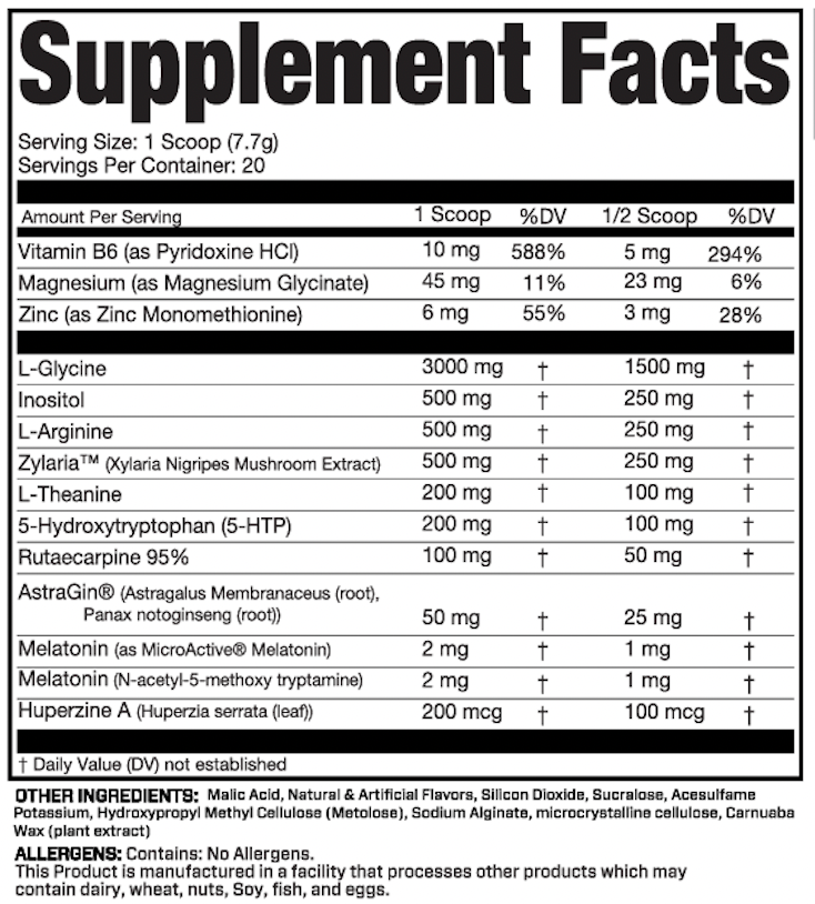 MuscleForce Lullaby Sleep & Brain-Aid