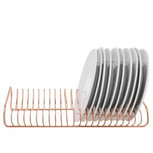 Rose Gold Metal Dish Drying Rack