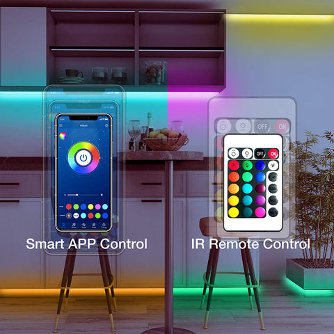 Daybetter Dual control(App&remote) LED strip lights
