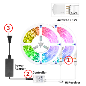 DayBetter Led strip lights Installation steps