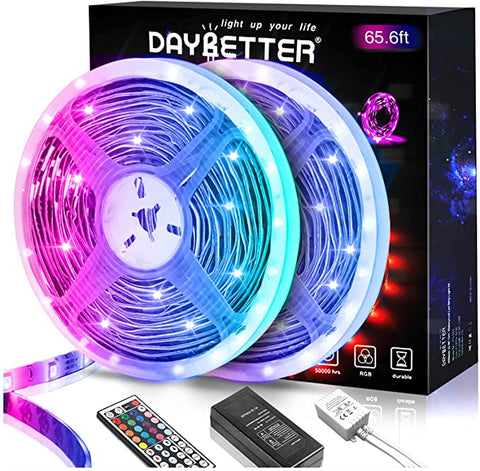 Daybetter flexible color changing remote control LED light strips