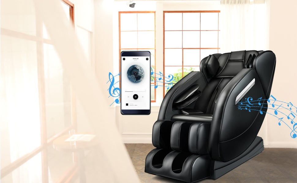 Newly added Bluetooth player, now you can use Bluetooth to connect to your phone to listen to favorite songs, radios or audio books while enjoying the massage program