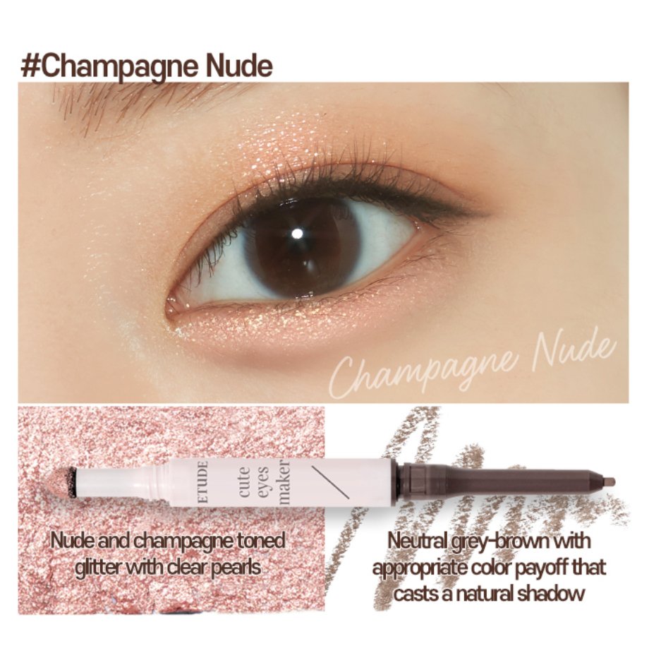 ETUDE HOUSE Cute Eyes Maker - #Peach Nude