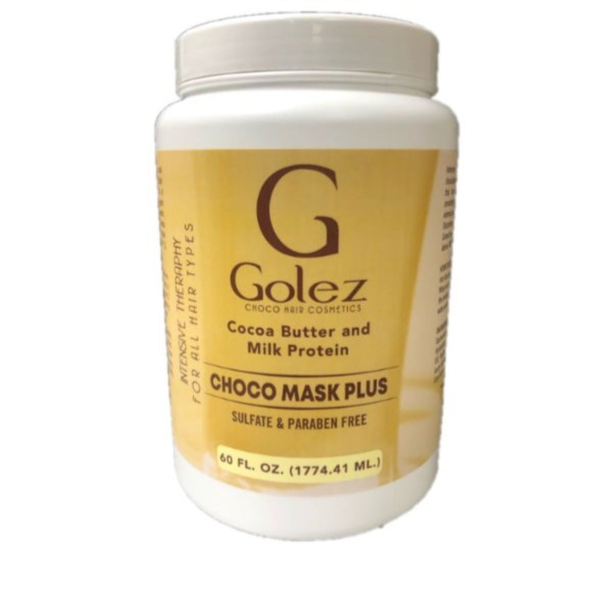 Golez Choco Mask Plus Cocoa Butter and Milk Protein Conditioner (Treatment) 60 oz