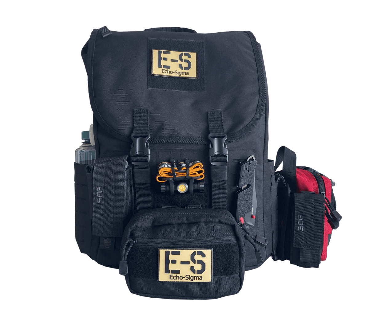 Echo-Sigma Rucksack + Tech Survival Bag