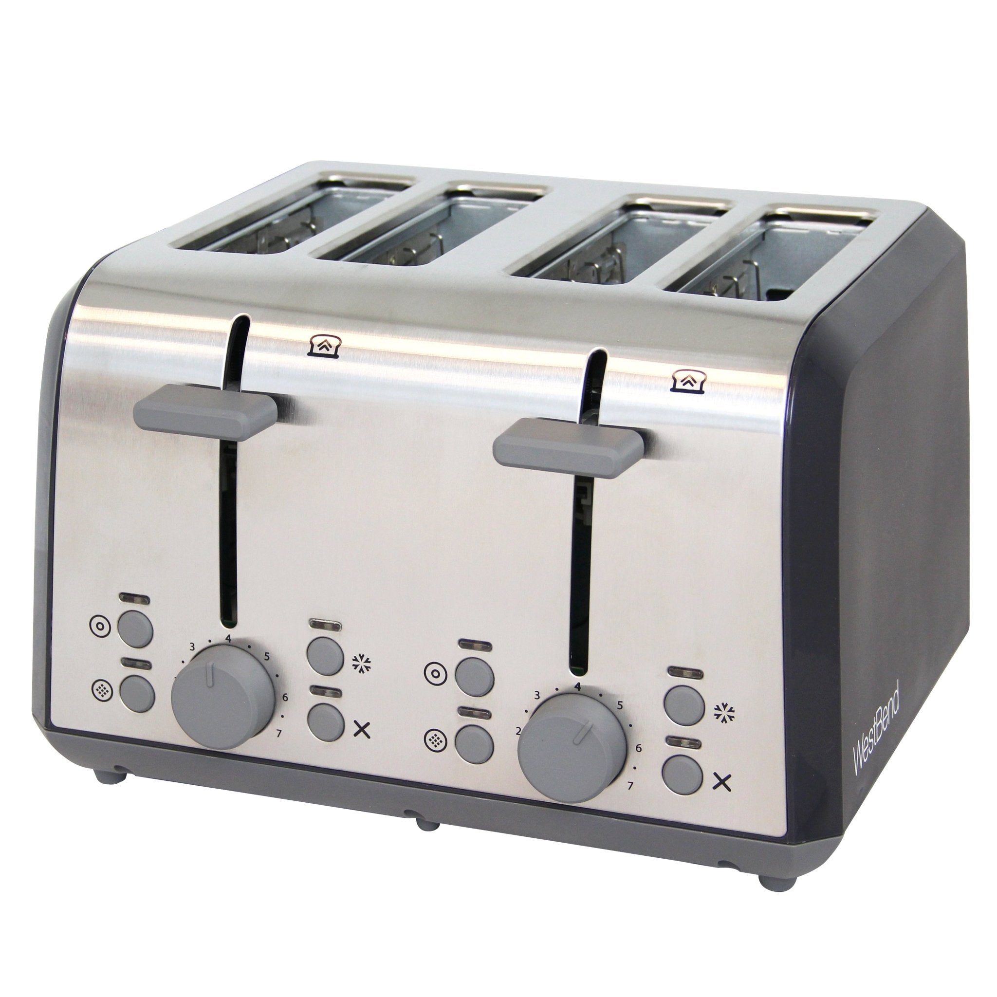 West Bend 4-Slice Toaster with Auto-Shut-Off