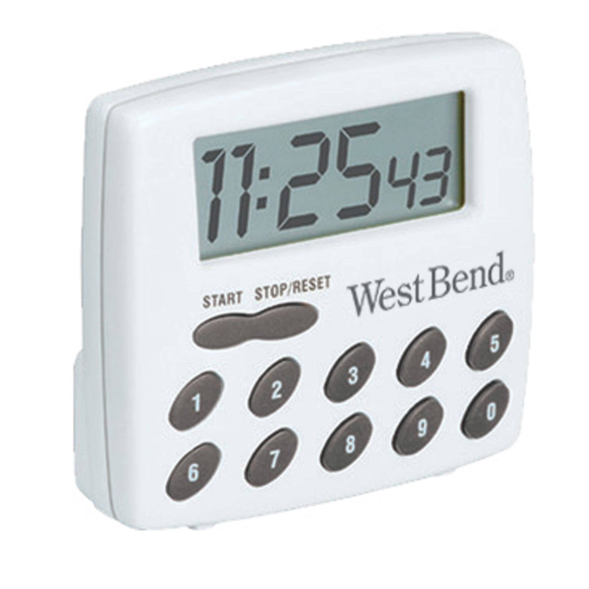 West Bend Versatile 100 Hour Kitchen Timer and Clock