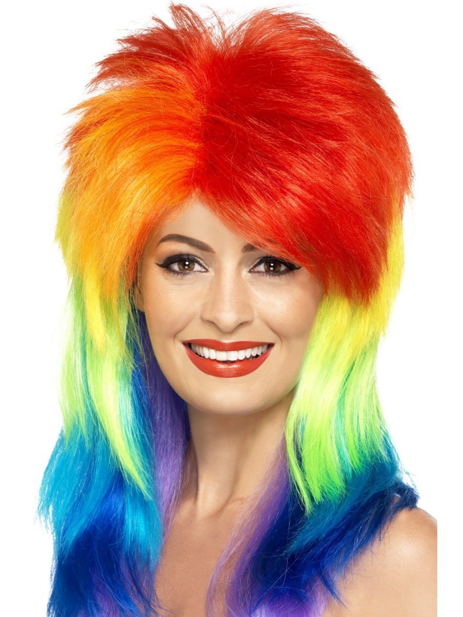 Mullet Wig, Rainbow GetLoveMall cheap products,wholesale,on sale,