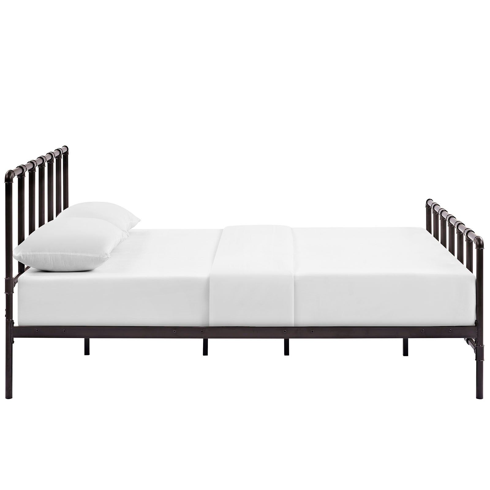 Dower Queen Stainless Steel Bed