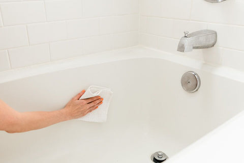 Fiberglass Tub Without Damage, Tough Bathtub Stains
