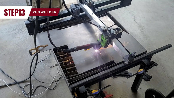 demonstration of the CNC machine's cutting capabilities.