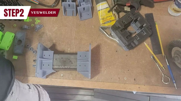Cutting out the gantry