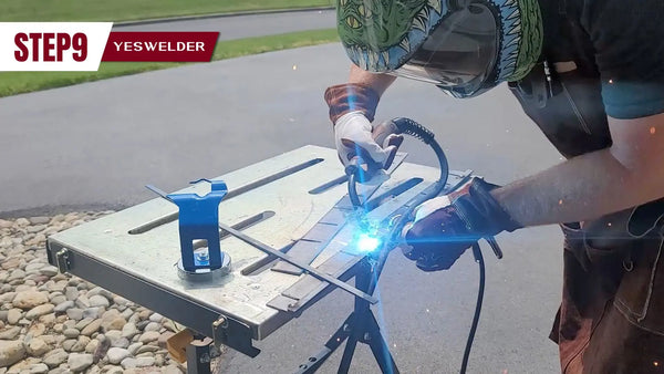 Creating the plasma cutter bed