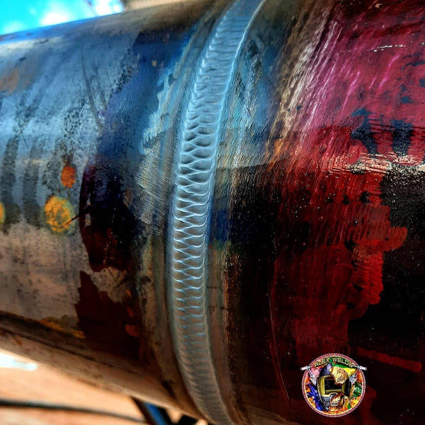 incredible mig pipe welding