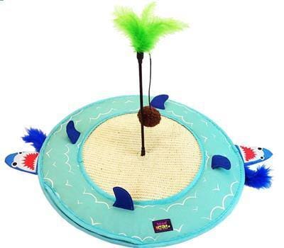 Desert Island Cat Play Mat