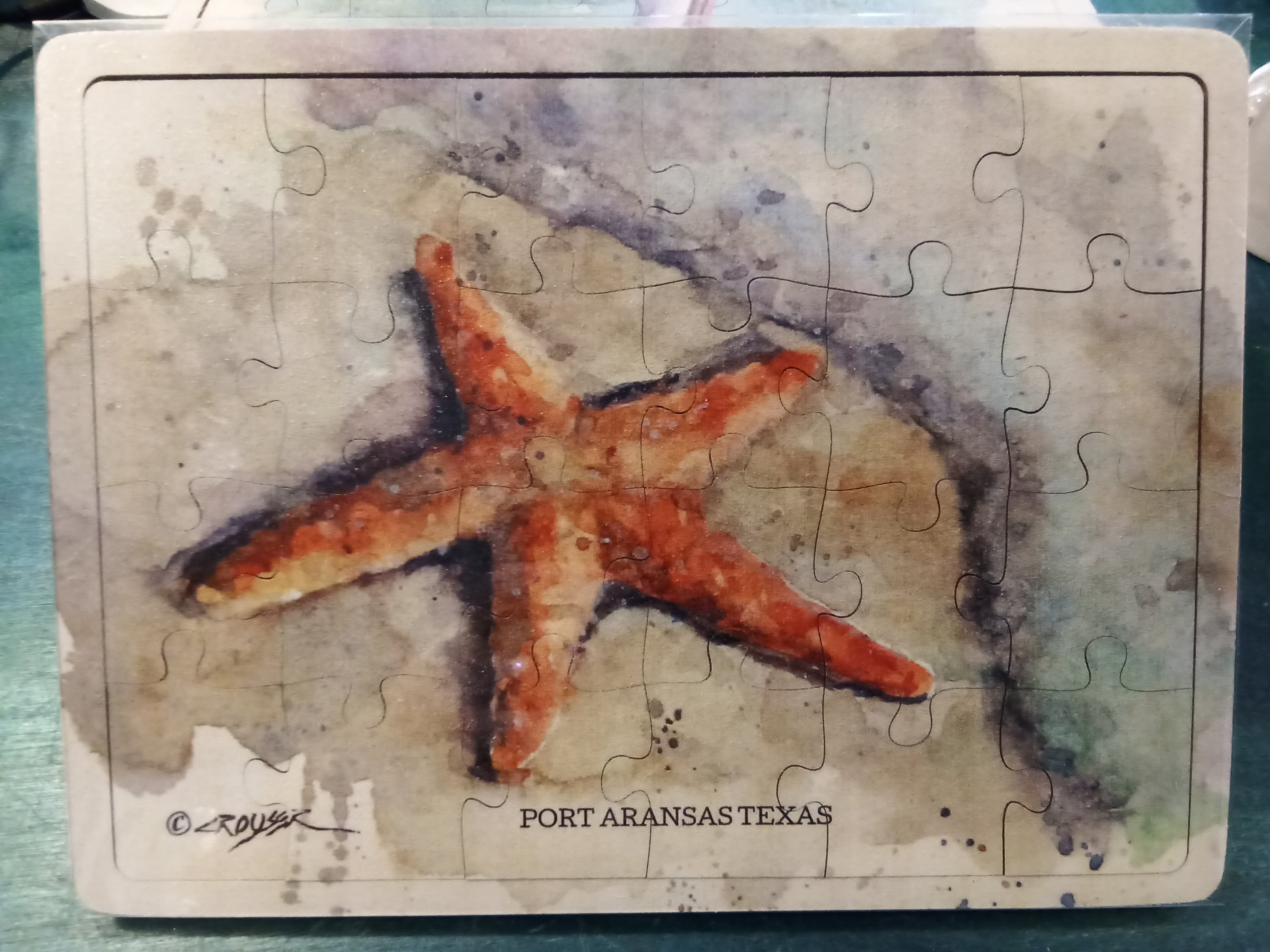 Port Aransas Postcard Puzzle