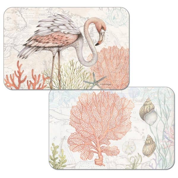 Shoreline Reversible Rectangular Plastic Placemat