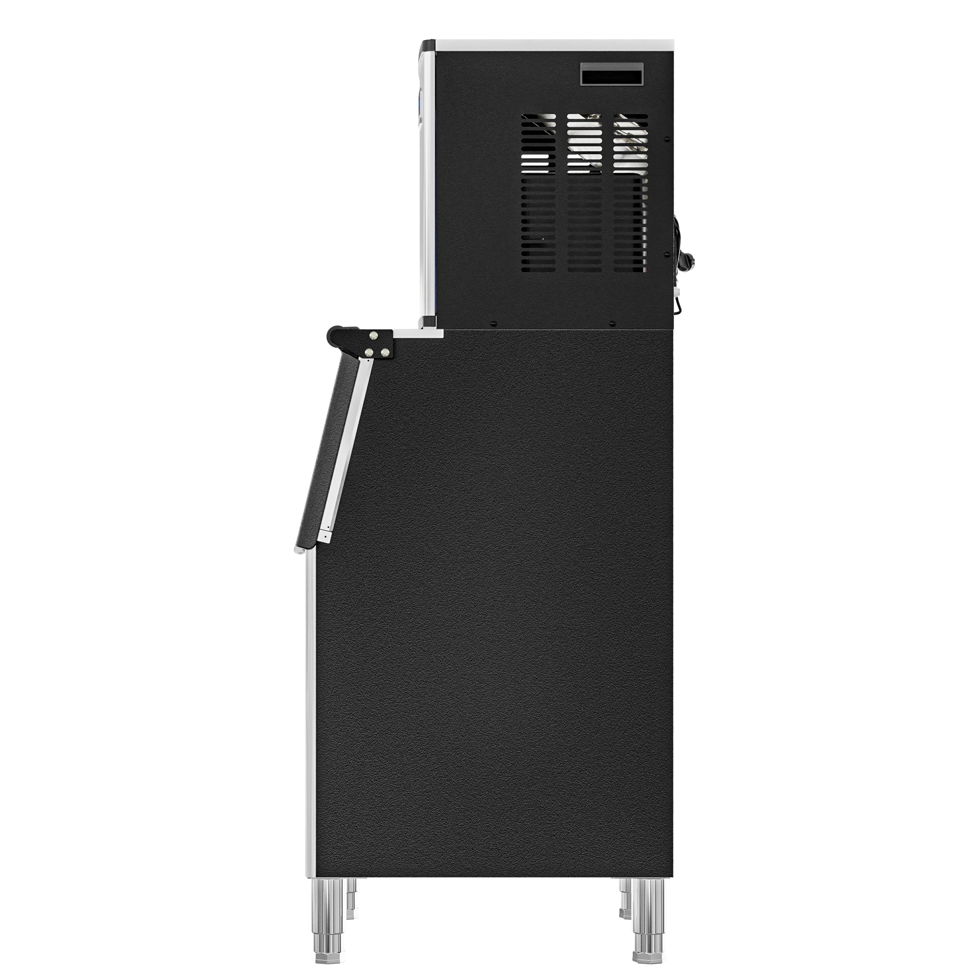 25 in. Stainless-Steel Commercial Ice Maker with Full Cube Production, 420 Lbs/24h KM-CIM-400