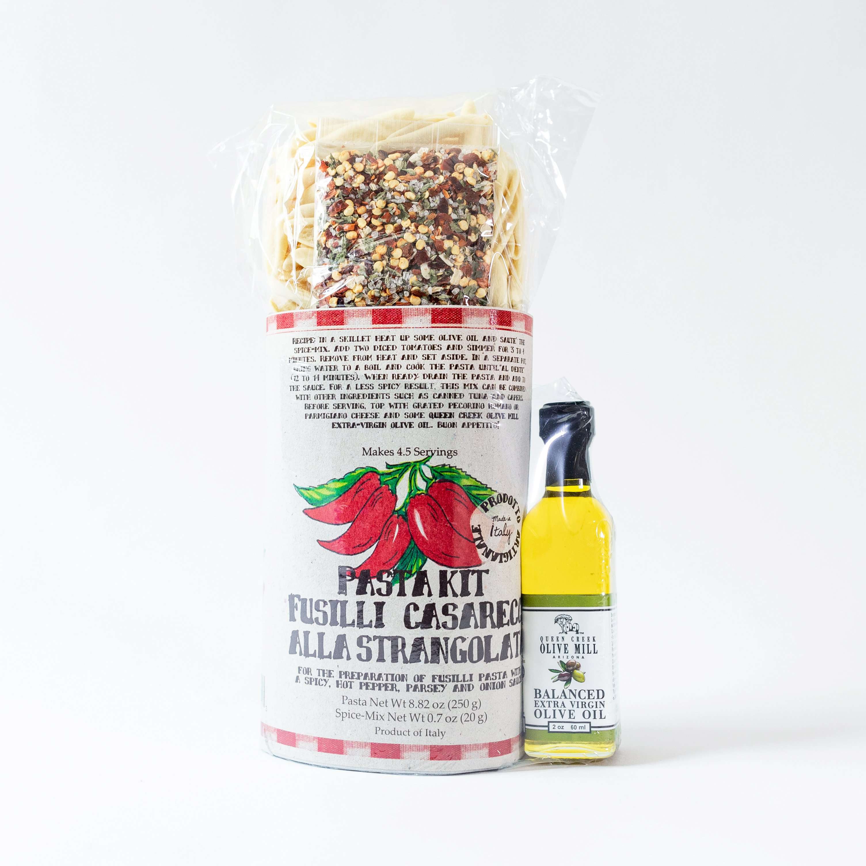 Fusilli Casarecci Alla Strangolata - Pasta Kit