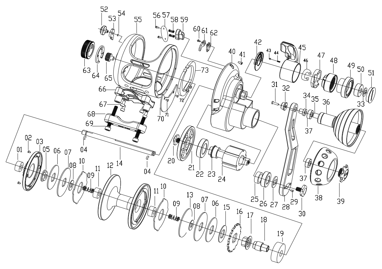 okuma cedros reel parts Spinning The Okuma CJ Okuma Cedros Speed Spinning Reel