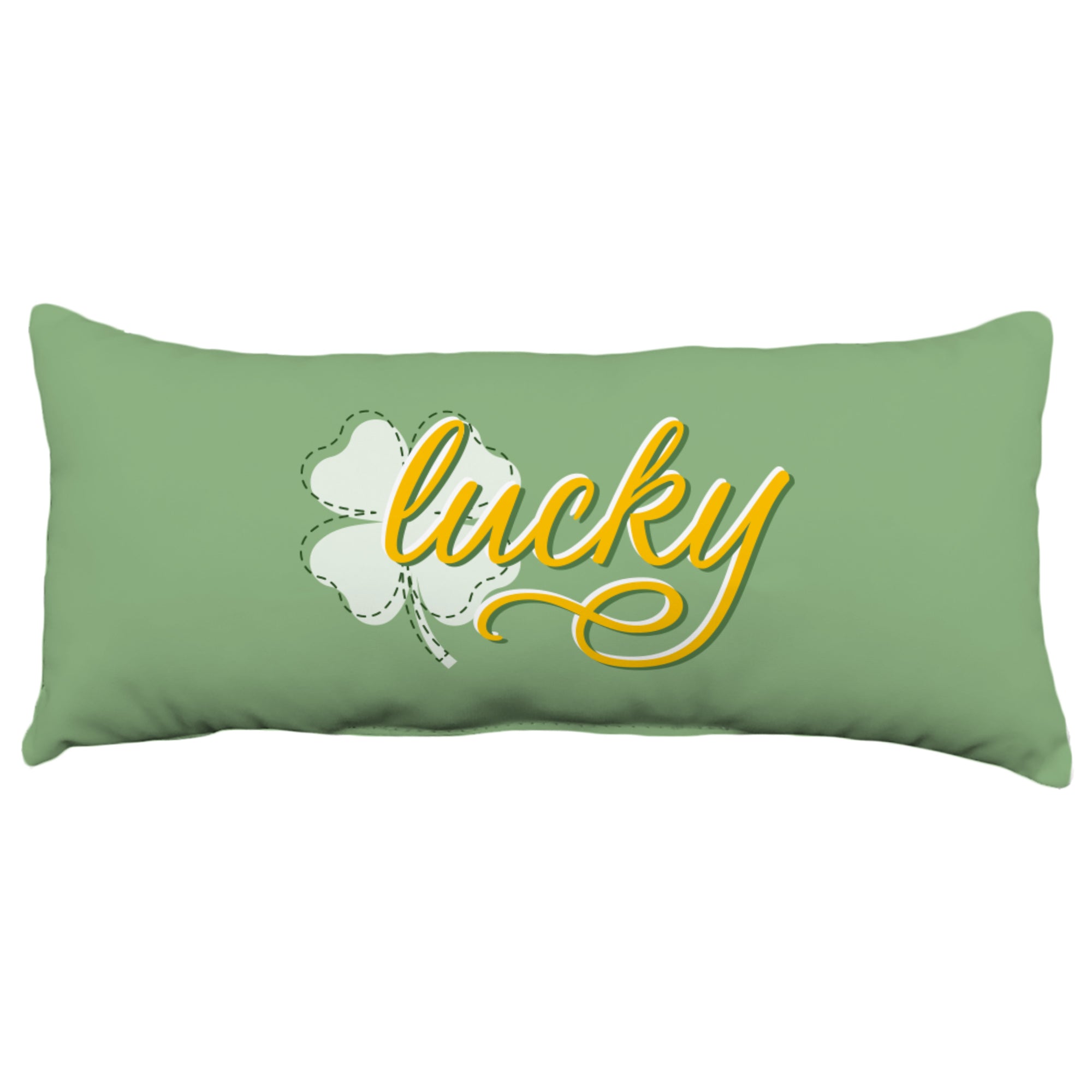 Lucky Decorative Pillow, 2 Sizes, Made in the USA