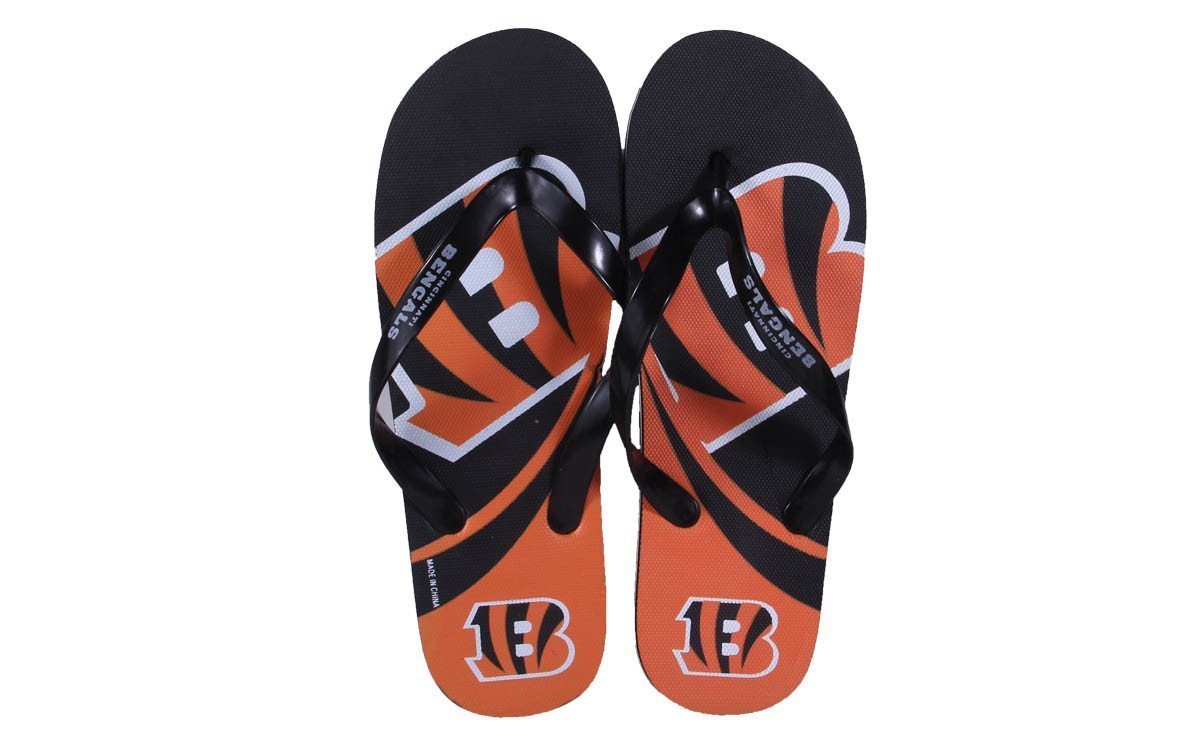 Cincinnati Bengals Big Logo Flip Flop