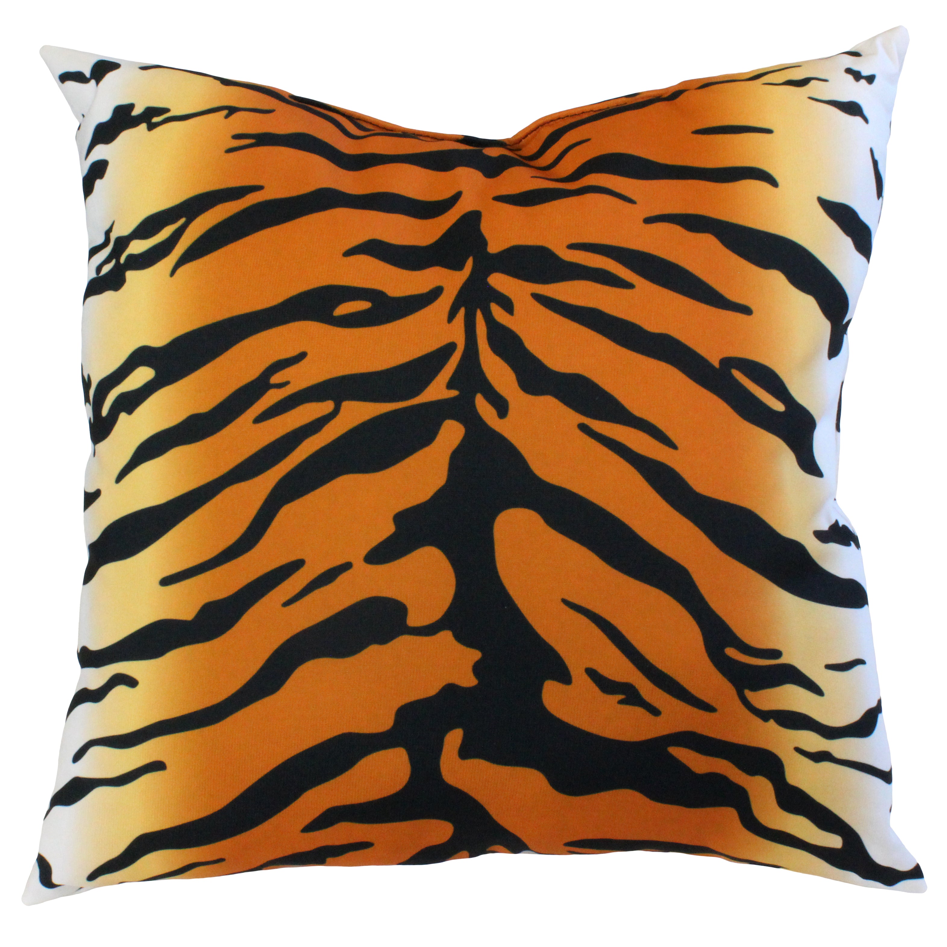 Tiger Print Decorative Pillow, Made in the USA, More Colors