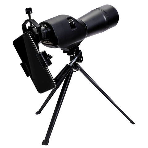 Multi-coated objective lens for bird-watching spotter telescope