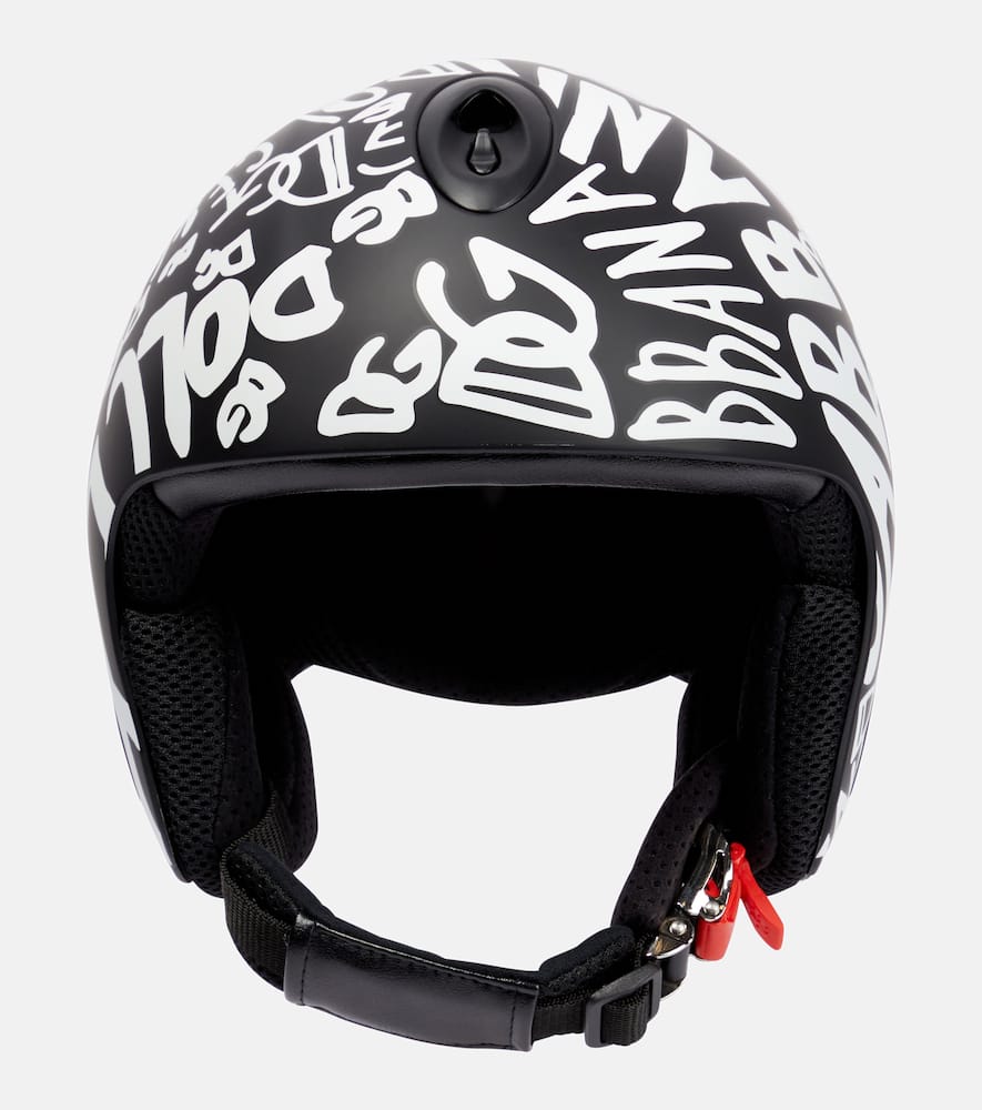 Dolce & Gabbana Logo-print ski helmet