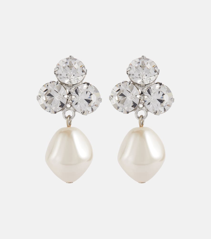 Jennifer Behr Tatiana crystal-embellished earrings
