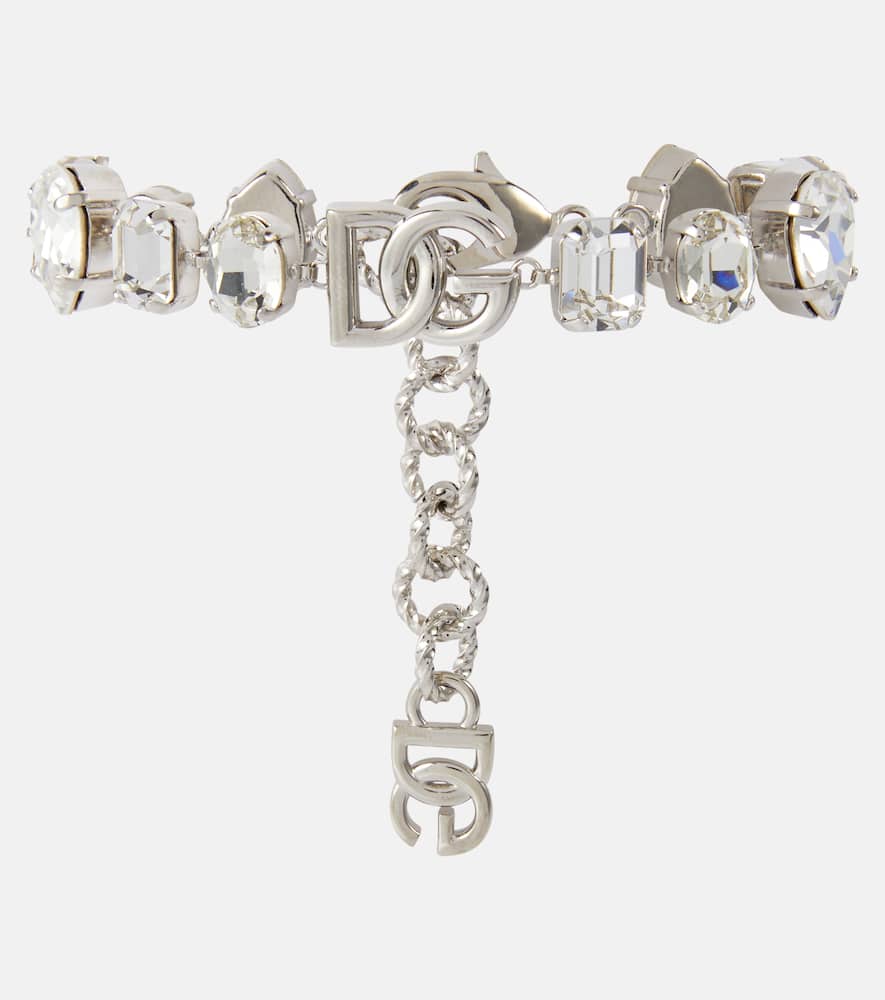 Dolce & Gabbana DG crystal-embellished bracelet