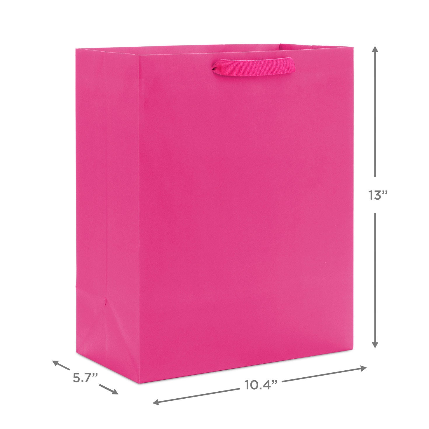 Hallmark 13' Hot Pink Large Gift Bag