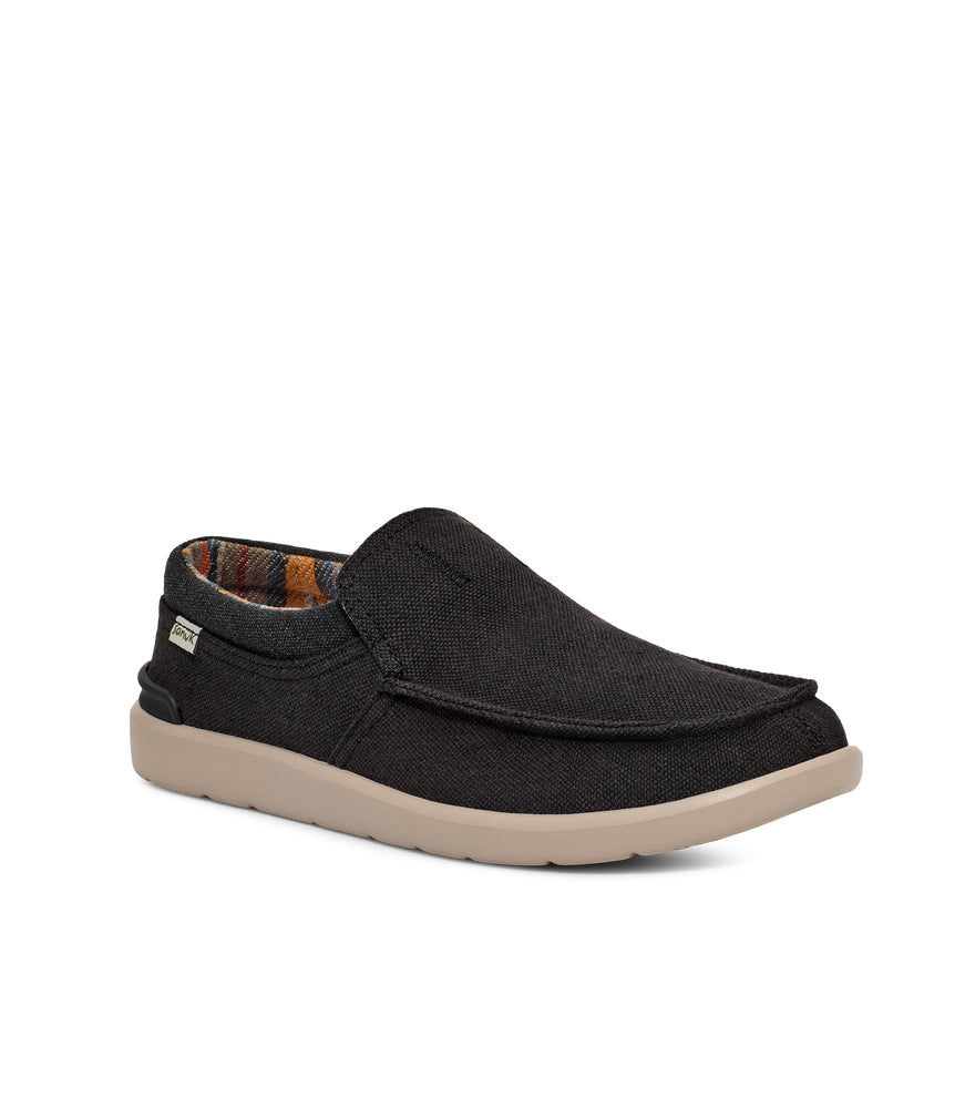 Hangout Lite in Black by Sanuk