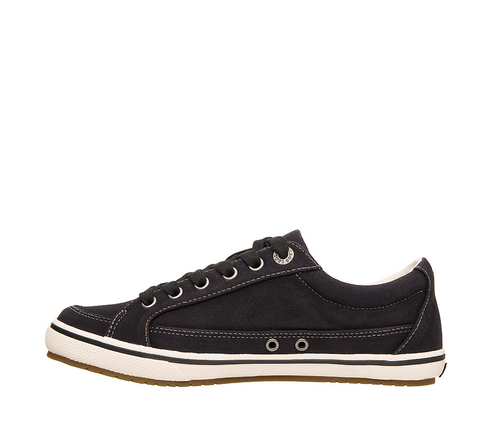 Moc Star 2 in Black Distressed by Taos