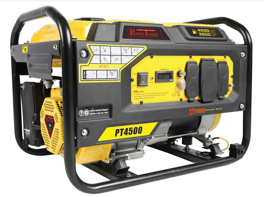 Power Train 4500 Max Watts Manual  Start Portable Generator