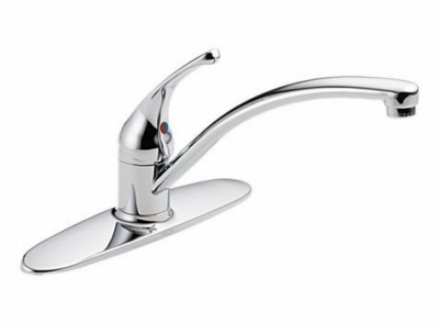 Delta Kitchen Faucet One Handle Chrome Damaged Box