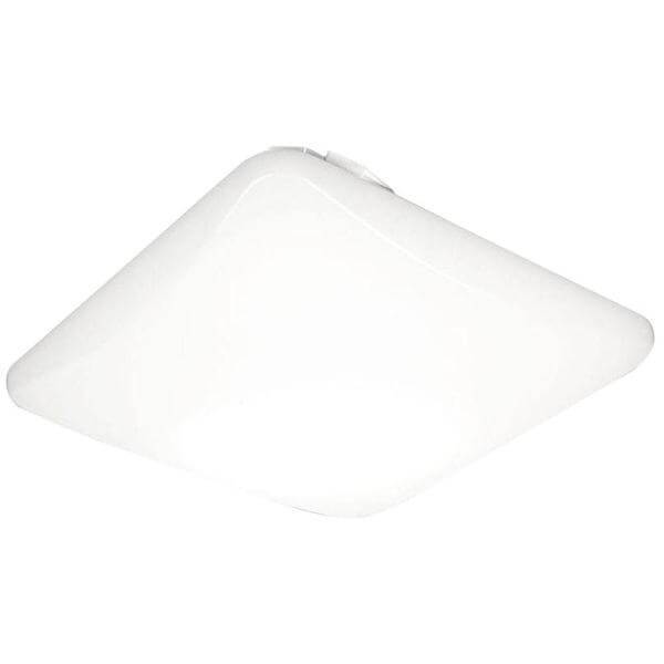 Lithonia Lighting 11 inch Square Low Profile White Intergrated LED Flush Mount Damaged Box