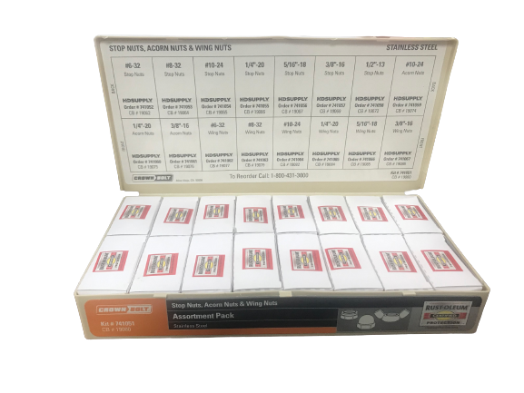 Crown Bolt 140pcs Assortment Pack