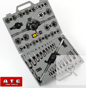 Metric Tap And Die MM Set 45 Piece