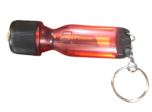 Flashlight Tool Keychain Colors May Vary