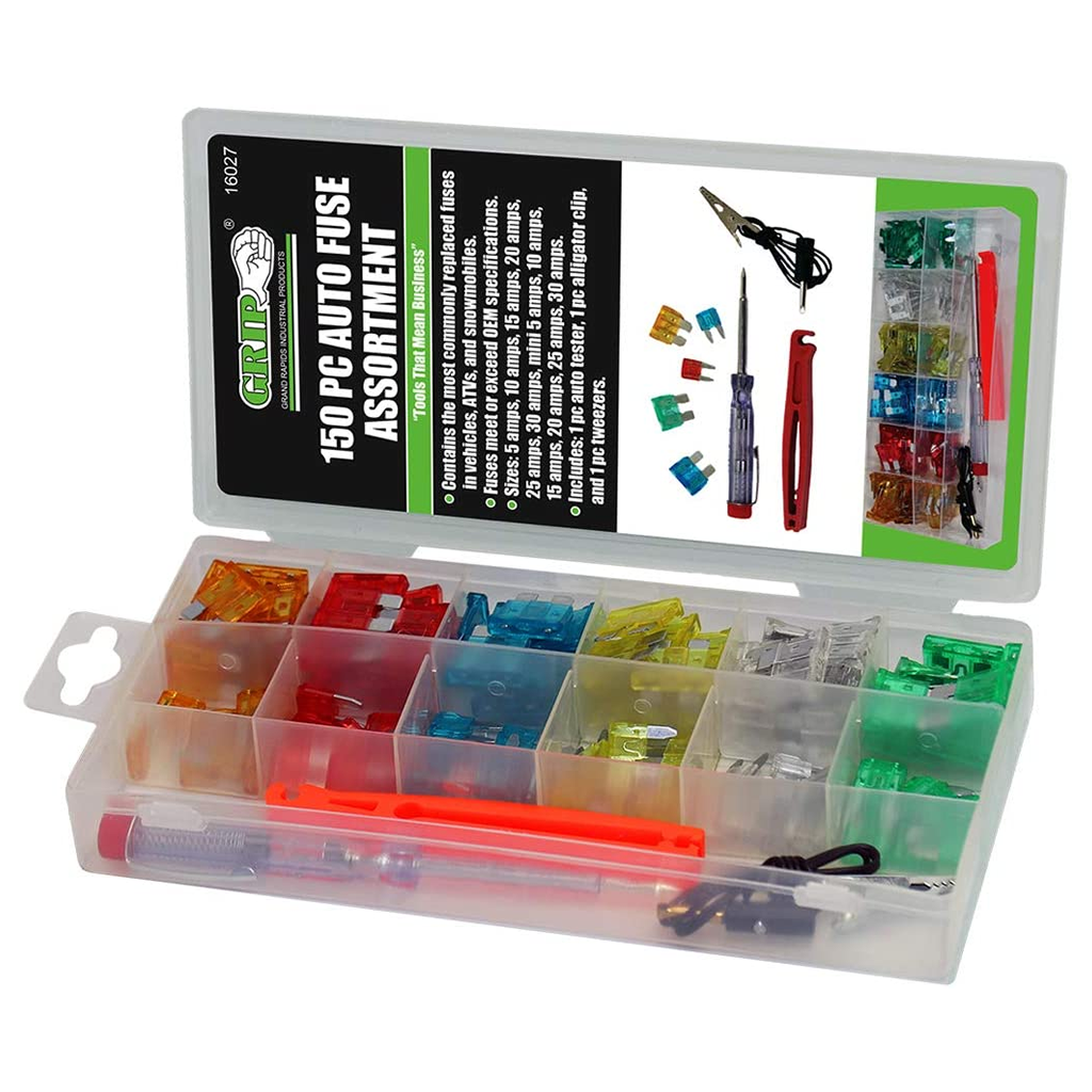 150 Piece Auto Fuse Assortment