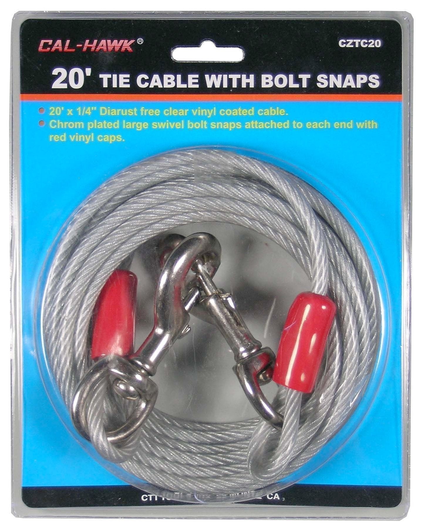 Heavy Duty Large Tie Out Cable 20 Foot