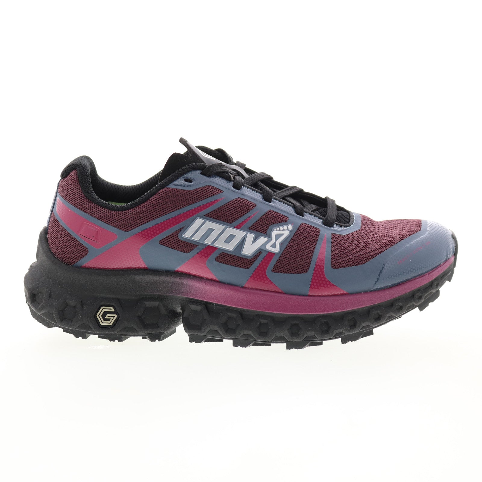 Inov-8 TrailFly Ultra G 300 Max Womens Burgundy Athletic Hiking Shoes